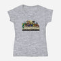 Evil A La Carte-Womens-V-Neck-Tee-AndreusD