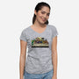 Evil A La Carte-Womens-V-Neck-Tee-AndreusD