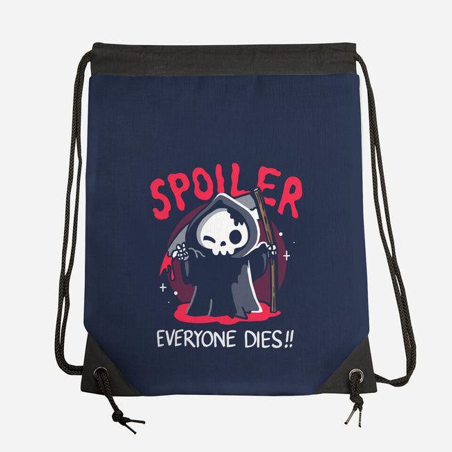 Spoiler Everyone Dies-None-Drawstring-Bag-Vallina84