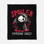 Spoiler Everyone Dies-None-Fleece-Blanket-Vallina84