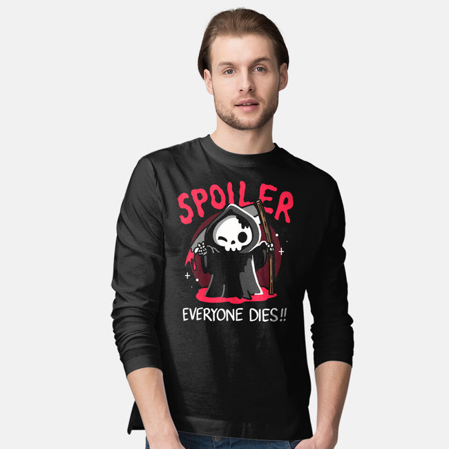 Spoiler Everyone Dies-Mens-Long Sleeved-Tee-Vallina84