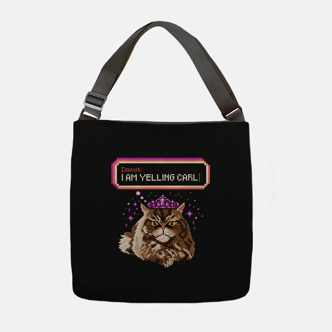 Donut I Am Yelling Carl-None-Adjustable Tote-Bag-rocketman_art