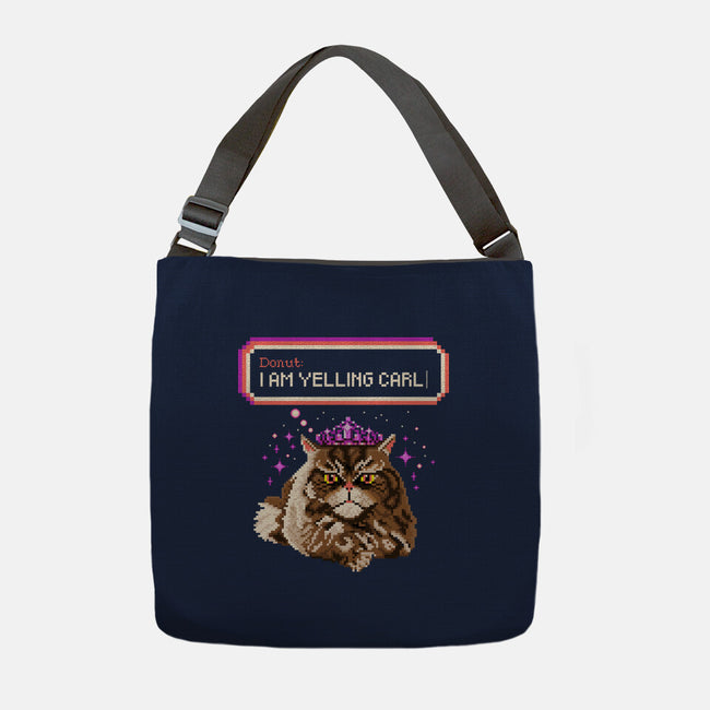 Donut I Am Yelling Carl-None-Adjustable Tote-Bag-rocketman_art