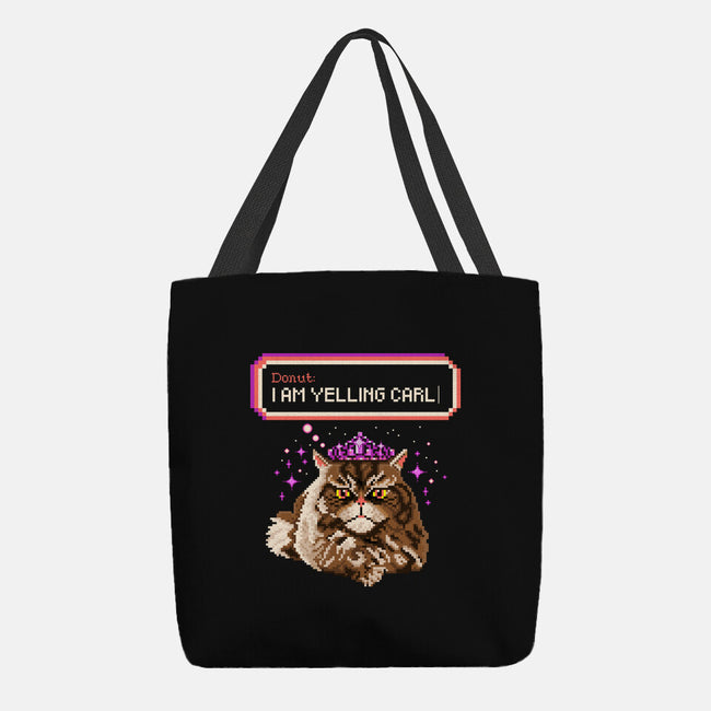 Donut I Am Yelling Carl-None-Basic Tote-Bag-rocketman_art