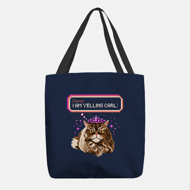 Donut I Am Yelling Carl-None-Basic Tote-Bag-rocketman_art