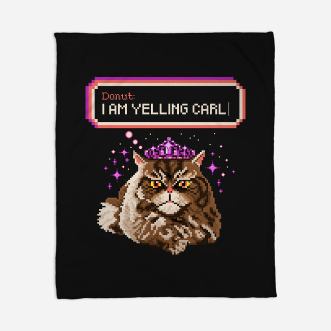 Donut I Am Yelling Carl-None-Fleece-Blanket-rocketman_art