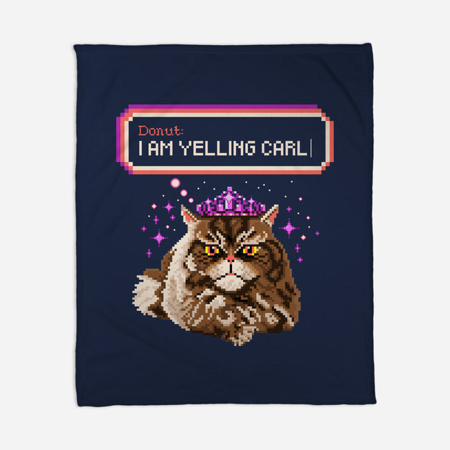 Donut I Am Yelling Carl-None-Fleece-Blanket-rocketman_art