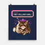 Donut I Am Yelling Carl-None-Matte-Poster-rocketman_art