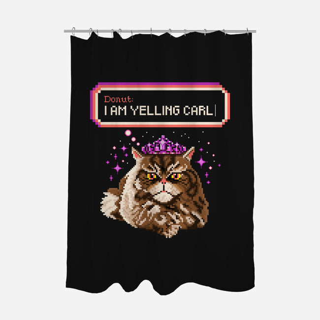 Donut I Am Yelling Carl-None-Polyester-Shower Curtain-rocketman_art