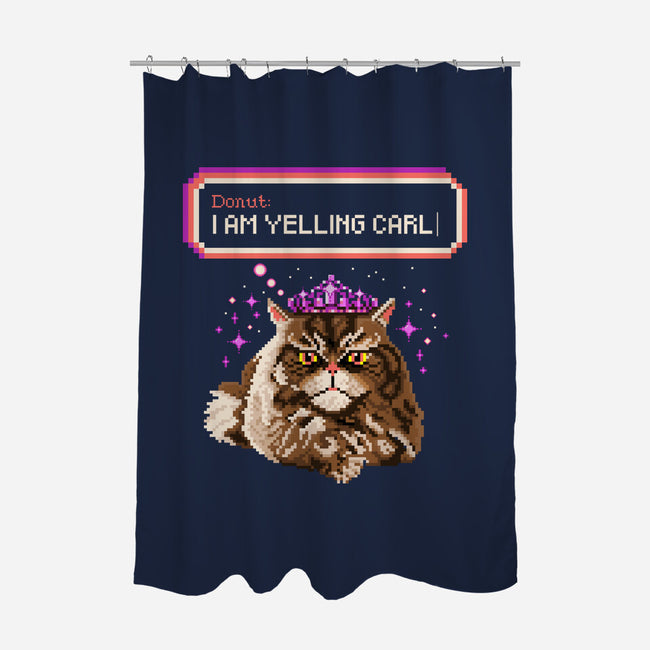 Donut I Am Yelling Carl-None-Polyester-Shower Curtain-rocketman_art