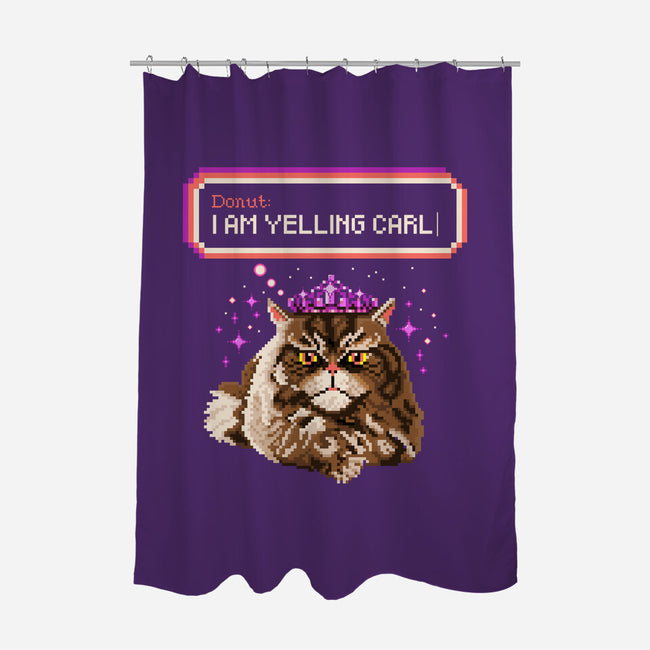 Donut I Am Yelling Carl-None-Polyester-Shower Curtain-rocketman_art