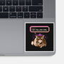 Donut I Am Yelling Carl-None-Glossy-Sticker-rocketman_art