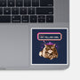 Donut I Am Yelling Carl-None-Glossy-Sticker-rocketman_art
