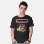 Donut I Am Yelling Carl-Mens-Basic-Tee-rocketman_art