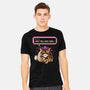 Donut I Am Yelling Carl-Mens-Heavyweight-Tee-rocketman_art
