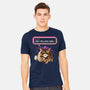 Donut I Am Yelling Carl-Mens-Heavyweight-Tee-rocketman_art