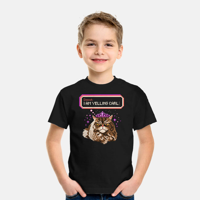 Donut I Am Yelling Carl-Youth-Basic-Tee-rocketman_art