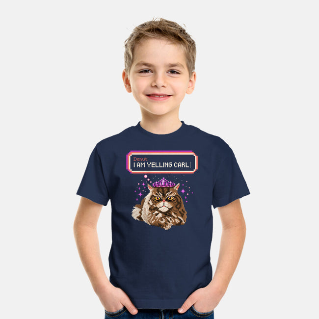 Donut I Am Yelling Carl-Youth-Basic-Tee-rocketman_art