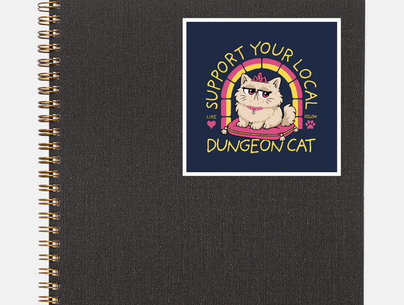 Support Your Local Dungeon Cat