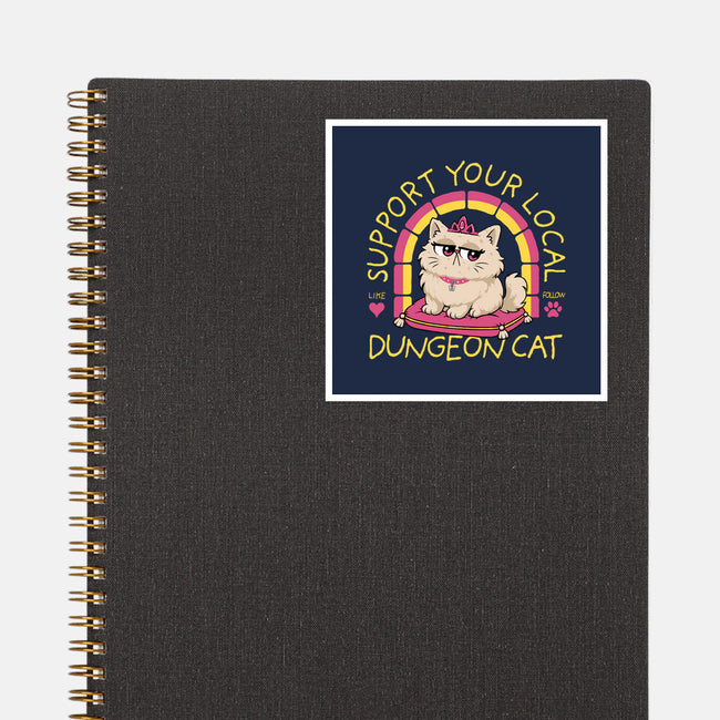 Support Your Local Dungeon Cat-None-Glossy-Sticker-rocketman_art