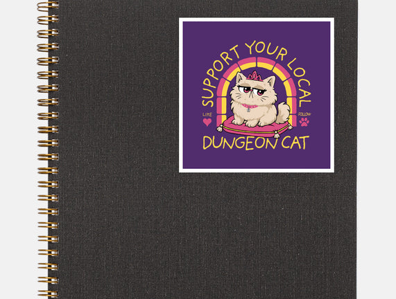 Support Your Local Dungeon Cat