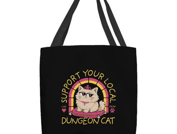 Support Your Local Dungeon Cat