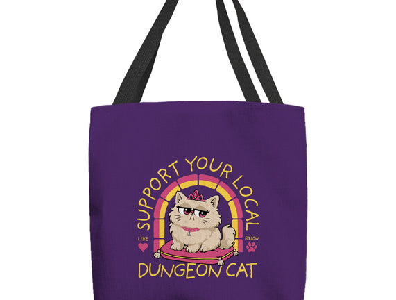 Support Your Local Dungeon Cat