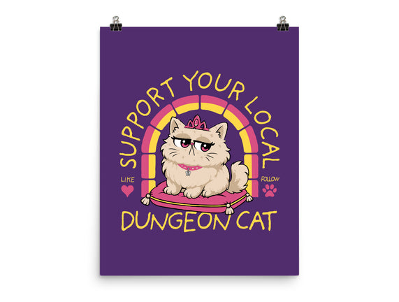 Support Your Local Dungeon Cat