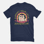 Support Your Local Dungeon Cat-Womens-Basic-Tee-rocketman_art