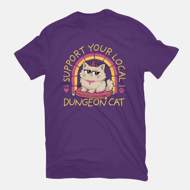Support Your Local Dungeon Cat-Youth-Basic-Tee-rocketman_art