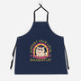 Support Your Local Dungeon Cat-Unisex-Kitchen-Apron-rocketman_art