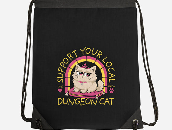 Support Your Local Dungeon Cat