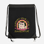 Support Your Local Dungeon Cat-None-Drawstring-Bag-rocketman_art