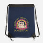 Support Your Local Dungeon Cat-None-Drawstring-Bag-rocketman_art