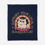 Support Your Local Dungeon Cat-None-Fleece-Blanket-rocketman_art