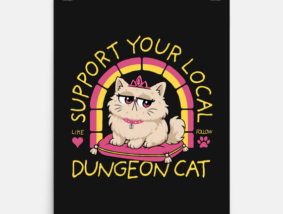 Support Your Local Dungeon Cat