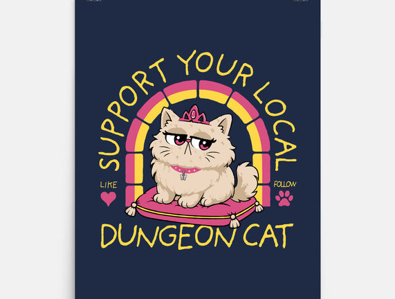 Support Your Local Dungeon Cat