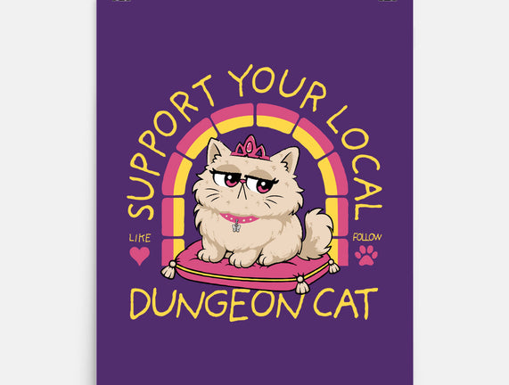 Support Your Local Dungeon Cat