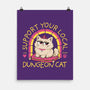 Support Your Local Dungeon Cat-None-Matte-Poster-rocketman_art