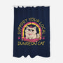 Support Your Local Dungeon Cat-None-Polyester-Shower Curtain-rocketman_art
