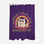 Support Your Local Dungeon Cat-None-Polyester-Shower Curtain-rocketman_art