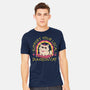 Support Your Local Dungeon Cat-Mens-Heavyweight-Tee-rocketman_art