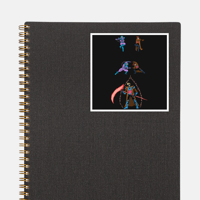 Death Fusion-None-Glossy-Sticker-joerawks