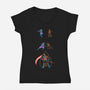 Death Fusion-Womens-V-Neck-Tee-joerawks