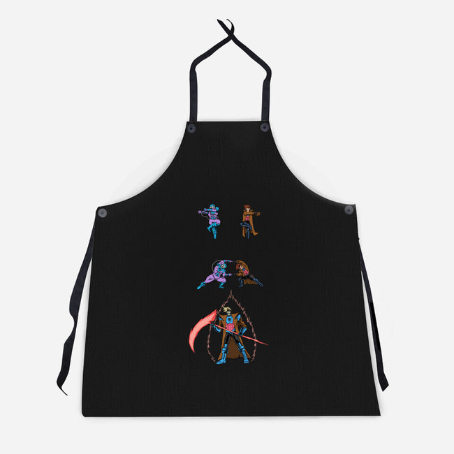Death Fusion-Unisex-Kitchen-Apron-joerawks