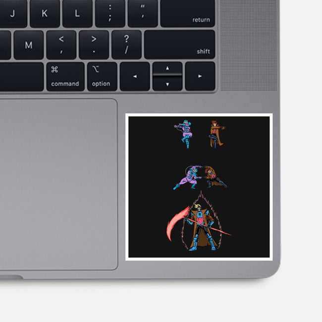 Death Fusion-None-Glossy-Sticker-joerawks