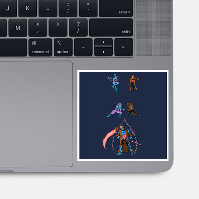 Death Fusion-None-Glossy-Sticker-joerawks