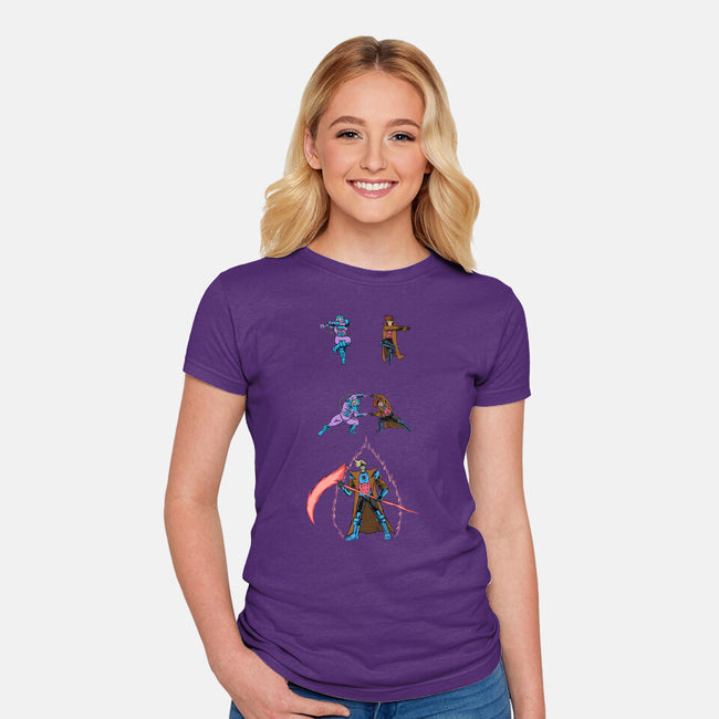 Death Fusion-Womens-Fitted-Tee-joerawks