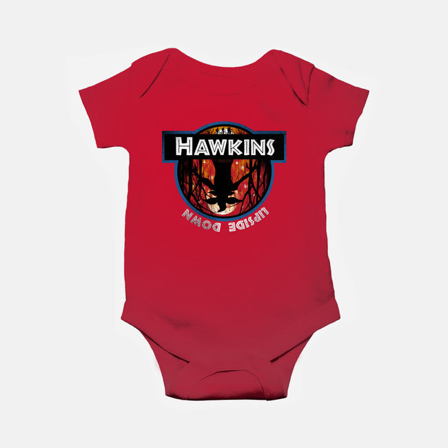 Upside Down State-Baby-Basic-Onesie-dandingeroz