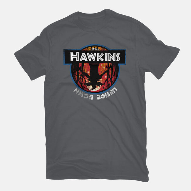 Upside Down State-Unisex-Basic-Tee-dandingeroz